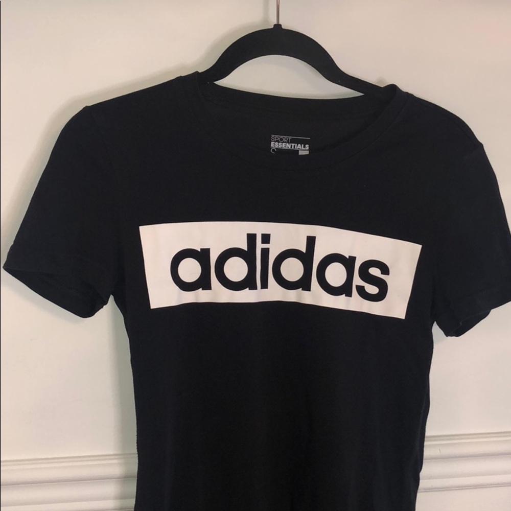 Small Black Adidas T-shirt